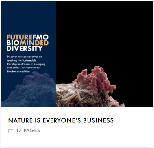 Future-minded biodiversity