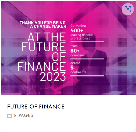 Future-minded future of finance