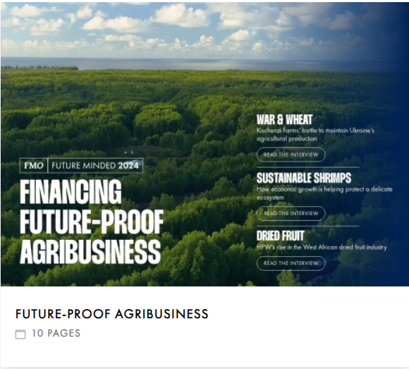 Future-minded future proof agribusiness