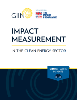 GIIN report GIIN report